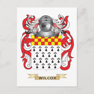 Carte Postale Wilcox Family Crest (Armoiries)