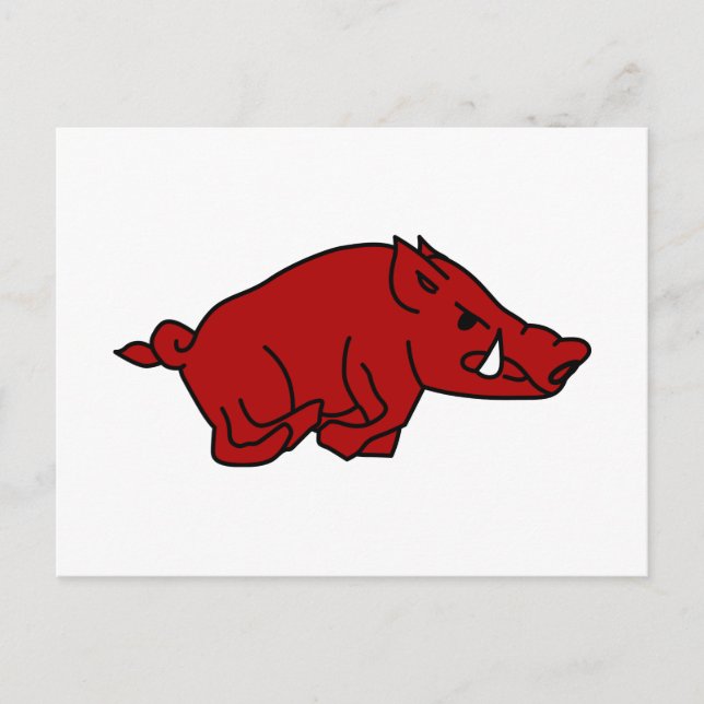 Carte Postale Wild Boar (Devant)