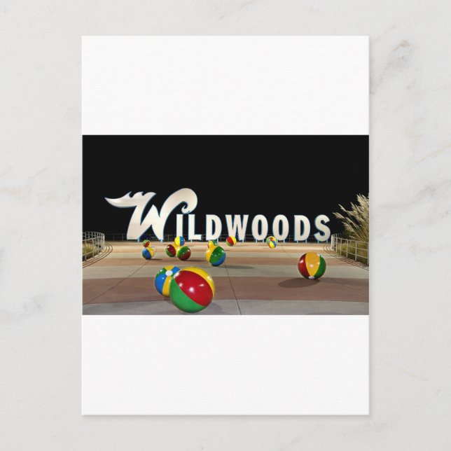 Carte Postale Wildwoods Connexion Wildwood New Jersey (Devant)