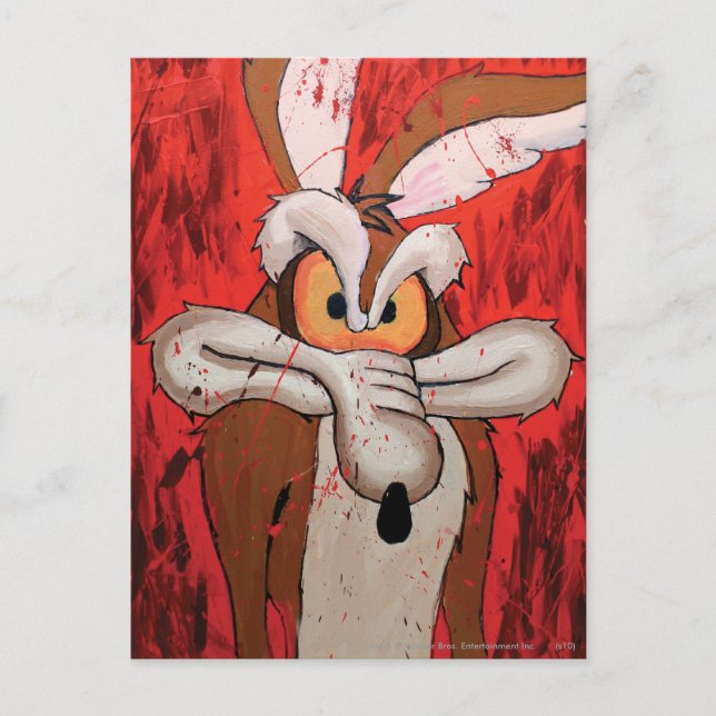 Carte Postale WILE E. COYOTE™ Red Fury (Devant)