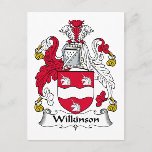 Carte Postale Wilkinson Family Crest