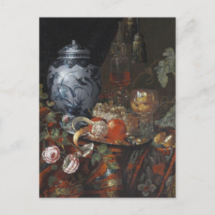 Carte Postale Willem Kalf Still Life avec la foi hollandaise Jar