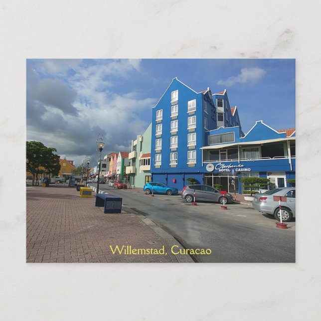 Carte postale Willemstad, Curacao (Devant)