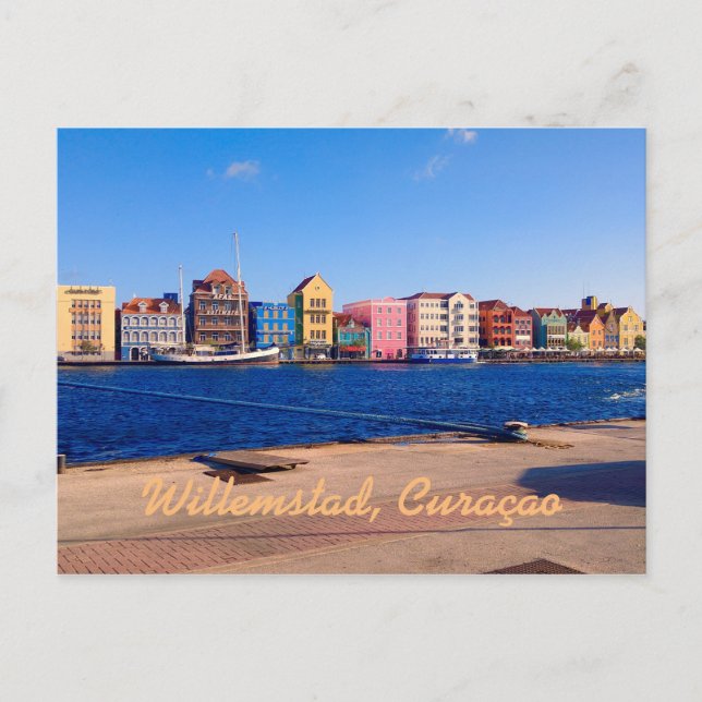 Carte Postale Willemstad, Curaçao (Devant)