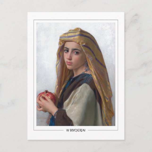 Carte Postale William-Adolphe Bouguereau #168 - Beaux-Arts (Devant)
