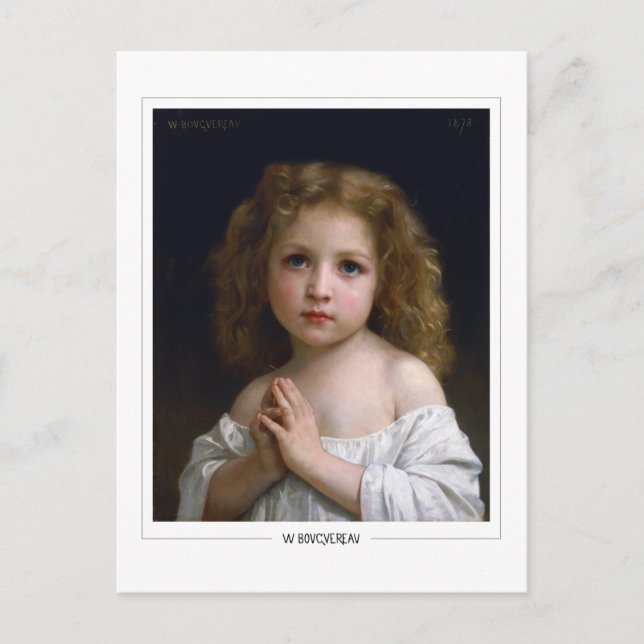 Carte Postale William-Adolphe Bouguereau #18 - Beaux-Arts (Devant)