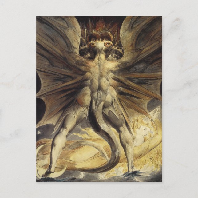 Carte Postale William Blake (Devant)