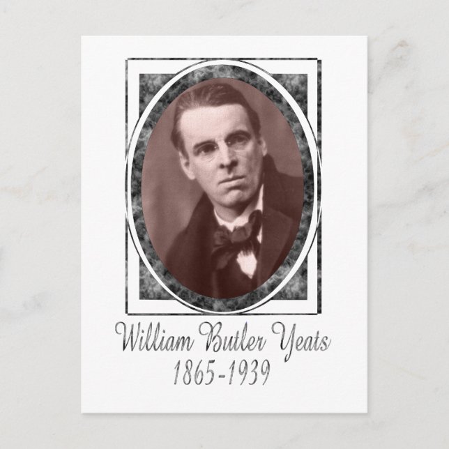 Carte Postale William Butler Yeats (Devant)