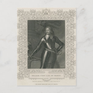 Carte Postale William Craven, 1er comte du Corbeau