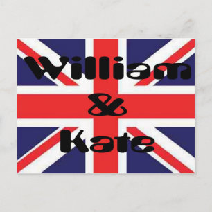 Carte Postale William et Kate
