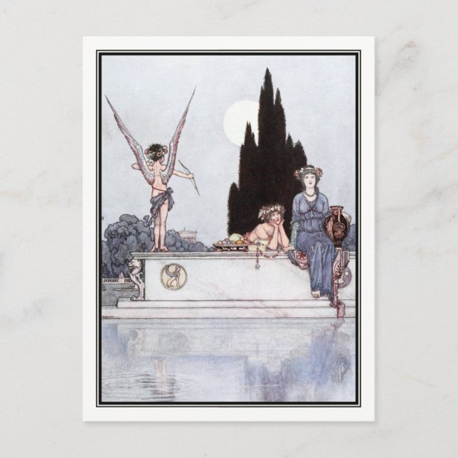 Carte Postale William Heath Robinson - Le rêve d'une nuit d'été (Devant)