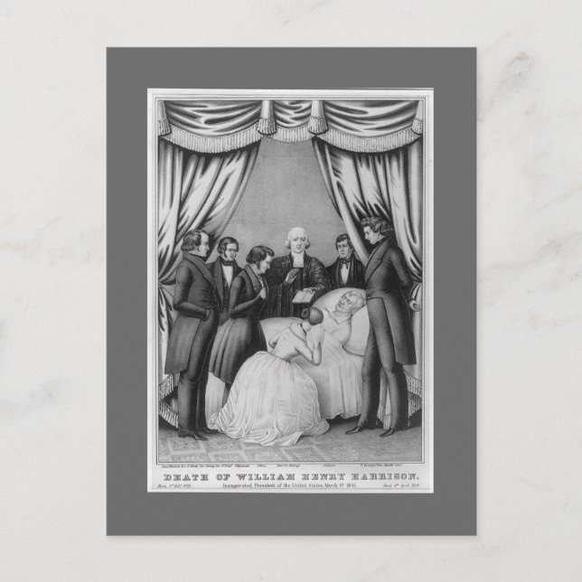 Carte Postale William Henry Harrison (Devant)