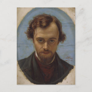 Carte Postale William Hunt - Portrait de Dante Gabriel Rossetti