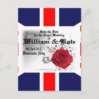 Carte Postale William & Kate Royal Mariage Objets de collection