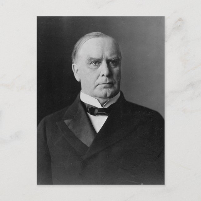Carte Postale William McKinley (Devant)