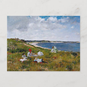 Carte Postale William Merritt Chase, Heures oisives