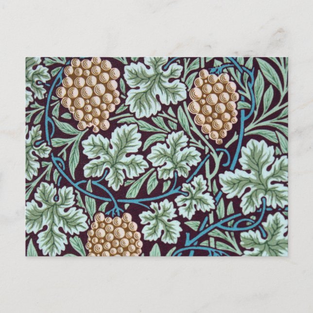 Carte Postale William Morris (Devant)