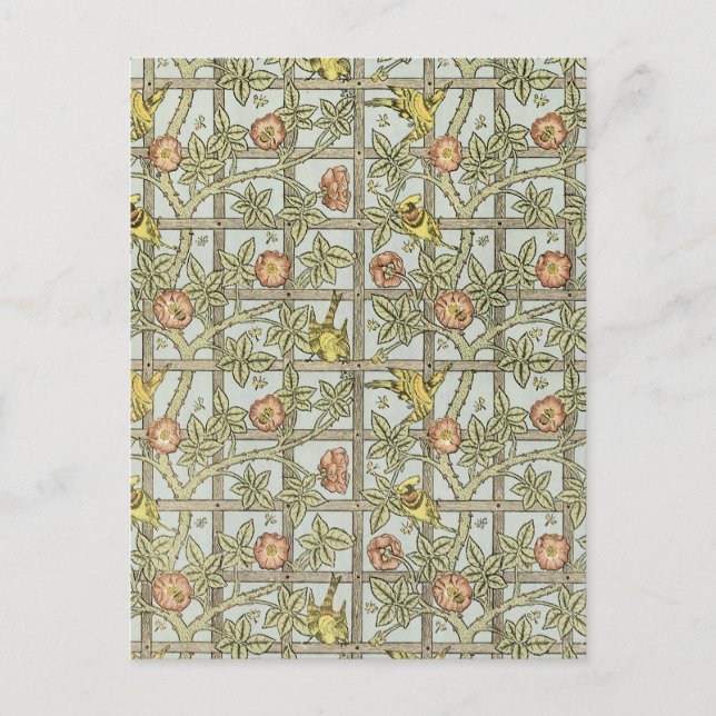 Carte Postale William Morris (Devant)