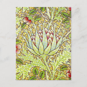 Carte Postale William Morris Artichoke