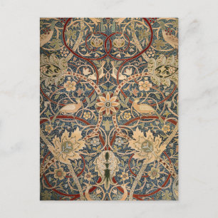 Carte Postale William Morris Bullerswood Tapisserie Faux