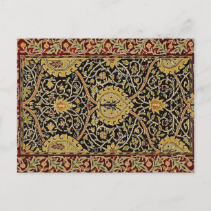 Carte Postale William Morris Classique Tapis Art Design d'impres