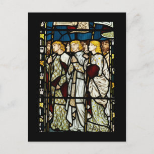 Carte Postale William Morris design, All Saints,