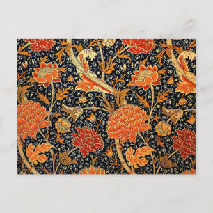 Carte Postale William Morris design, Cray
