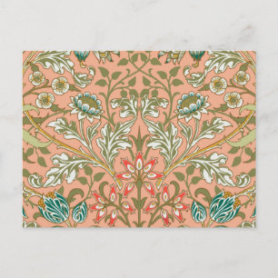 Carte Postale William Morris Hyacinth Flower Rose Art