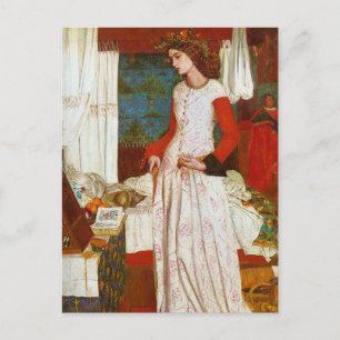 Carte Postale William Morris - Reine Guinevere