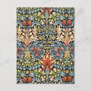 Carte Postale William Morris Snakeshead Design