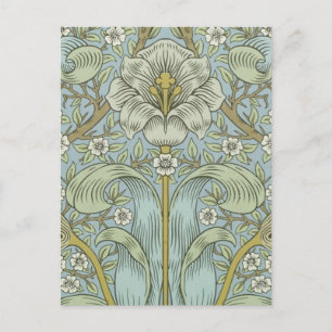 Carte Postale William Morris Spring Motif classique épais