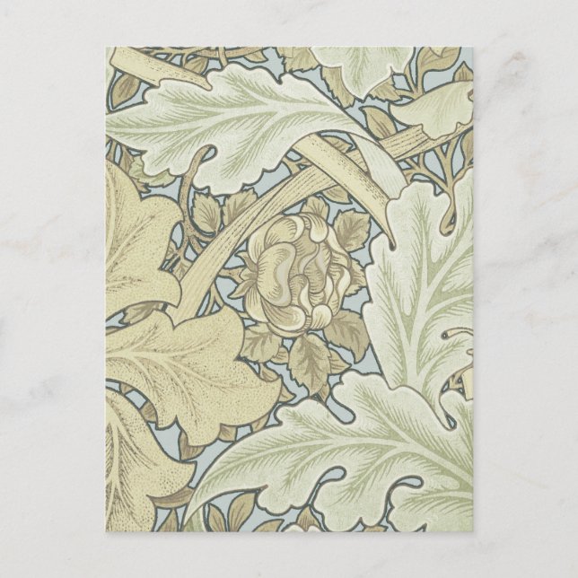 Carte Postale William Morris St James Acanthus Fond d'écran (Devant)