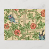 William Morris Trellis Design classique de papier 