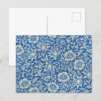 William Morris Vintage Blue Floral