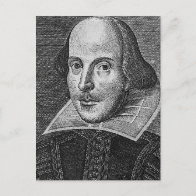 Carte Postale William Shakespeare (Devant)