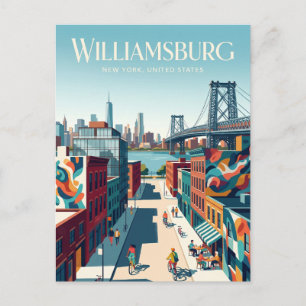 Carte Postale Williamsburg New York State
