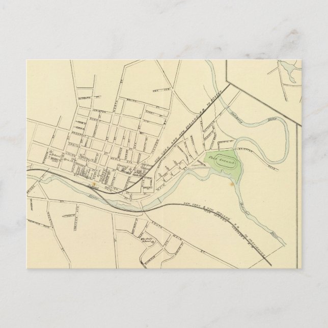 Carte Postale Willimantic (Devant)