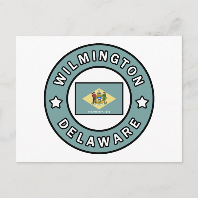 Carte Postale Wilmington Delaware (Devant)