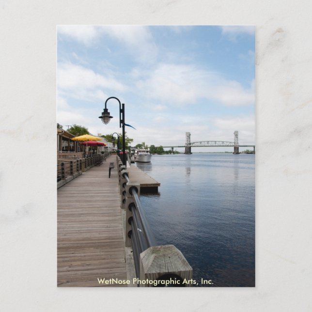 Carte Postale Wilmington WaterFront (Devant)