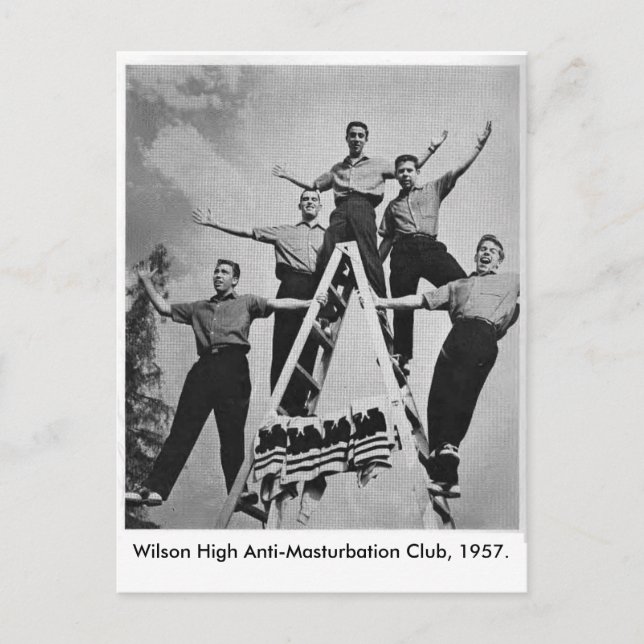 Carte Postale Wilson High Anti-Masturbation Cl... (Devant)