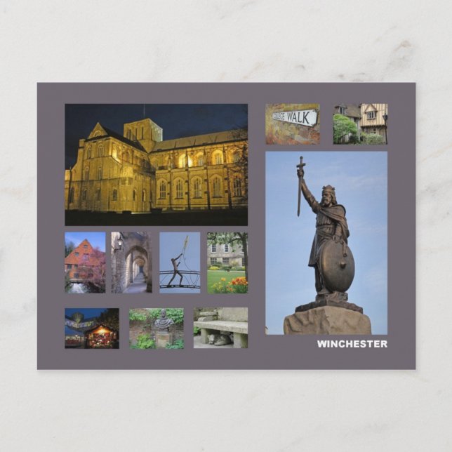 Carte postale Winchester (Devant)