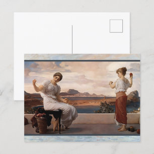 Carte Postale Winding the Skein par Frederic Leighton