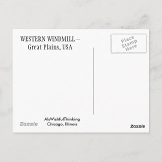 Carte Postale Windmill