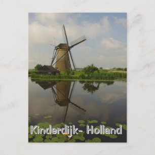 Carte Postale Windmill Kinderdijk