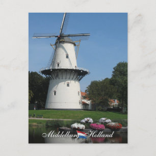 Carte postale Windmill Middelburg