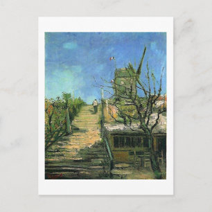 Carte Postale Windmill on Montmartre (F271) Van Gogh Fine Art
