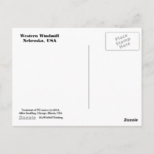 Carte postale - Windmill Ouest (diurne)