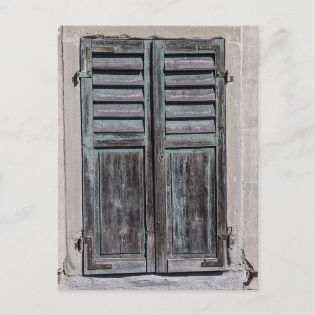 Carte Postale Window shutter (Devant)