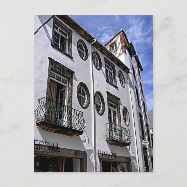 Carte Postale Windows & Balcon : Funchal, Portugal (Devant)