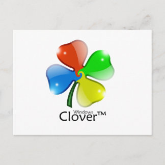 Carte Postale Windows Clover Edition